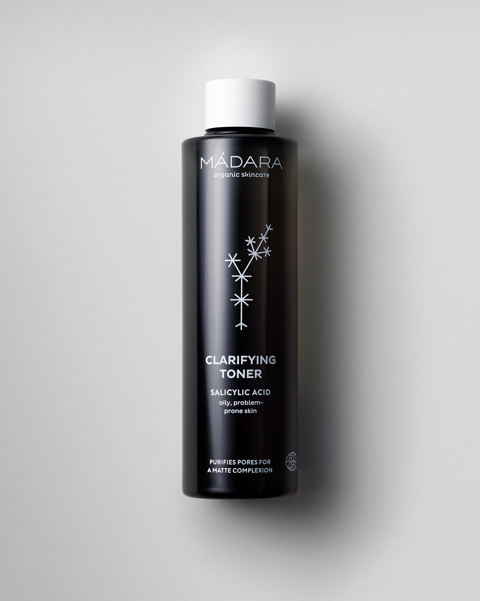 MΓDARA Organic Skincare clarifying toner A2051 toner product photo on plain background.