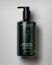 MÁDARA Organic Skincare wild woods body wash A1081 product photo on plain background.