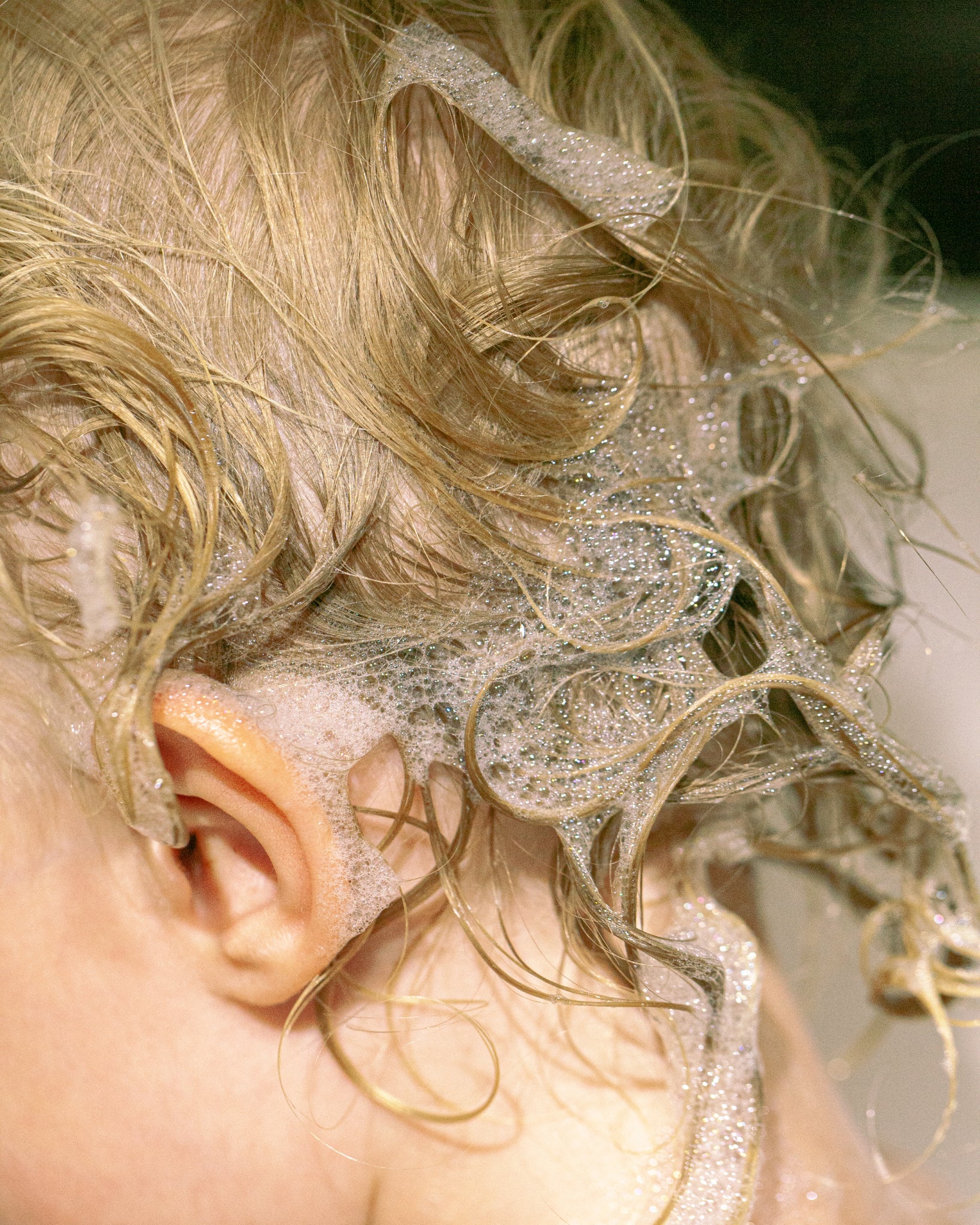 MΓDARA Organic Skincare organic shampoo for kids A4466 shampoo product photo on plain background.