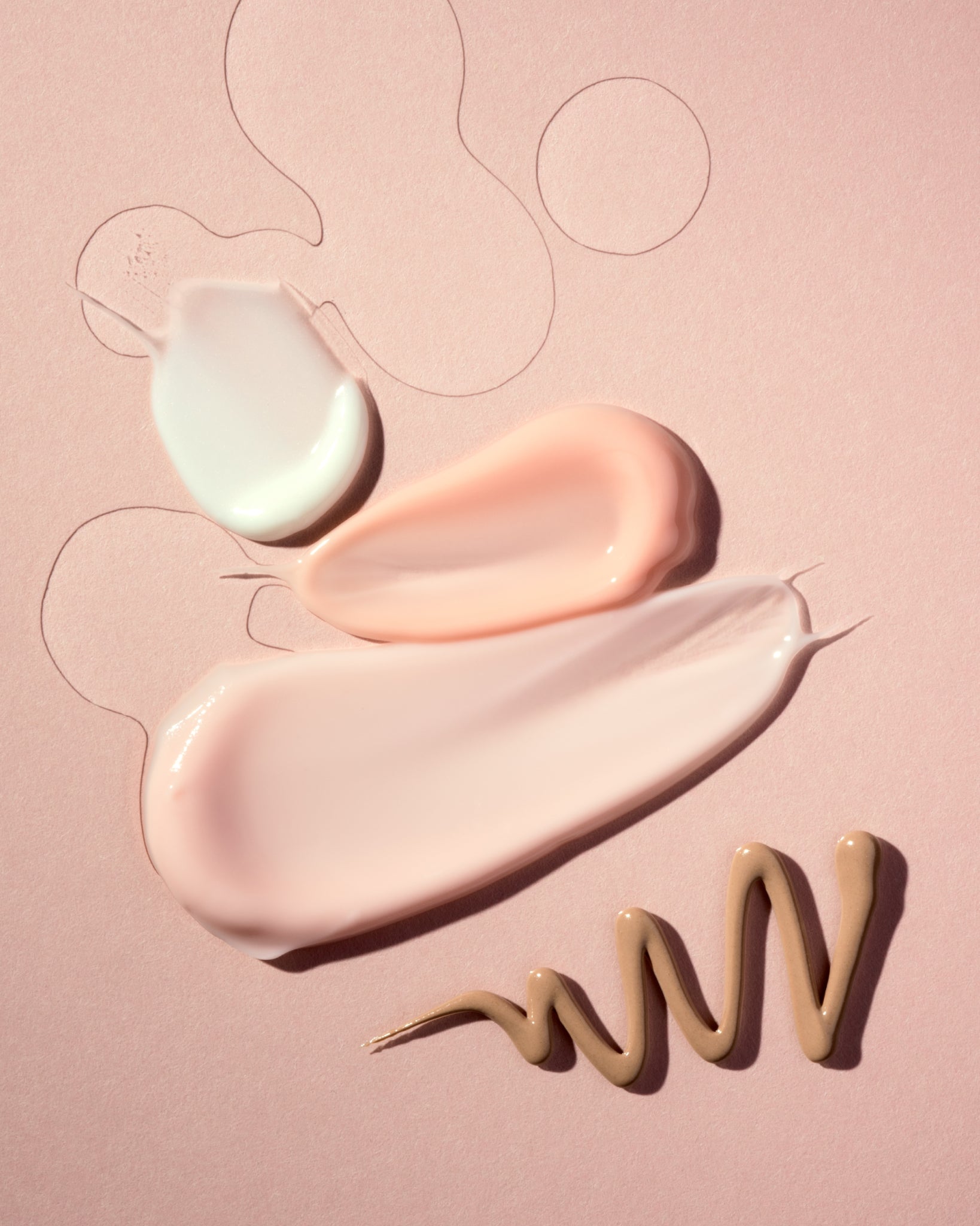 Texture close-up of MÁDARA Organic Skincare wherever skin care textures A0028 �swatch demonstrates consistency and finish.