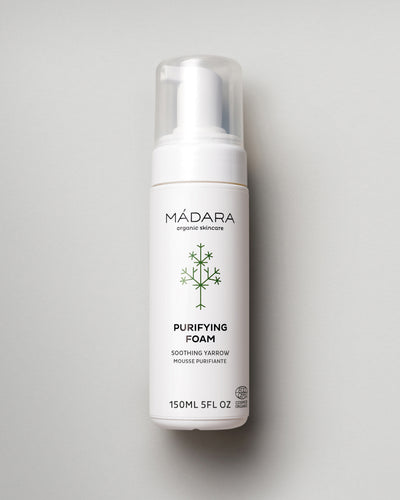MÁDARA Organic Skincare purifying foam madara A2001 product photo on plain background.