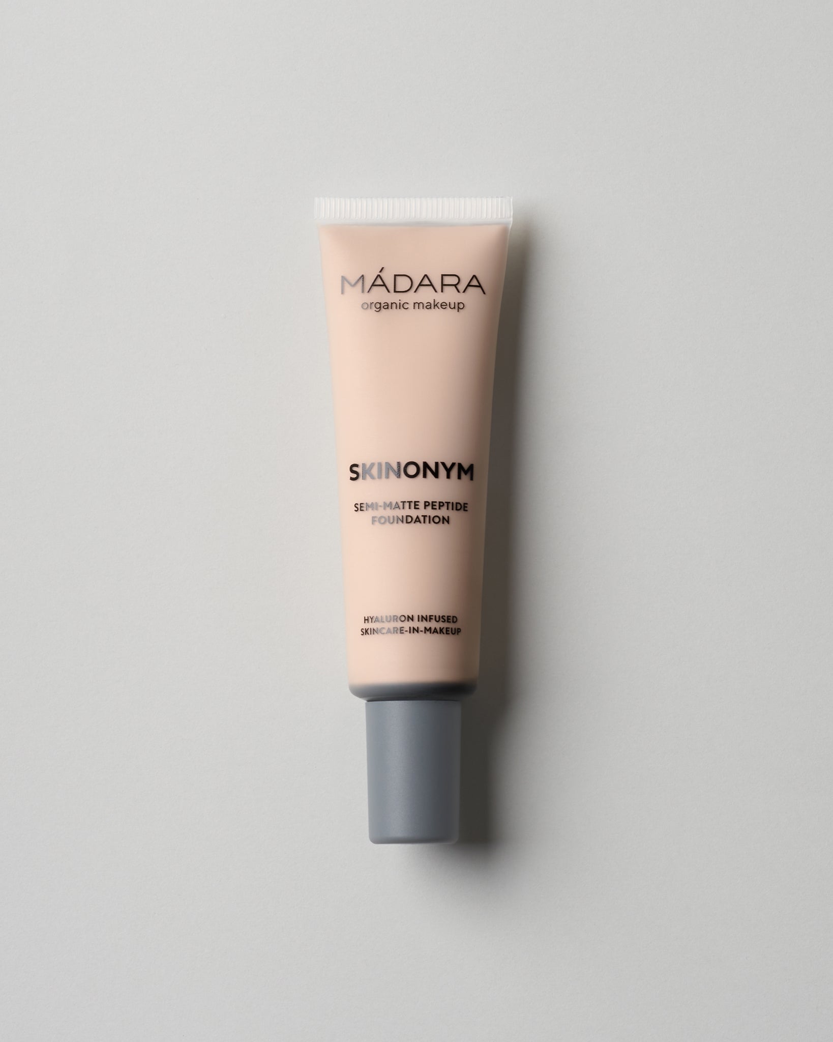 MÁDARA Organic Skincare skinonym foundation ivory A6082 foundation product photo on plain background.