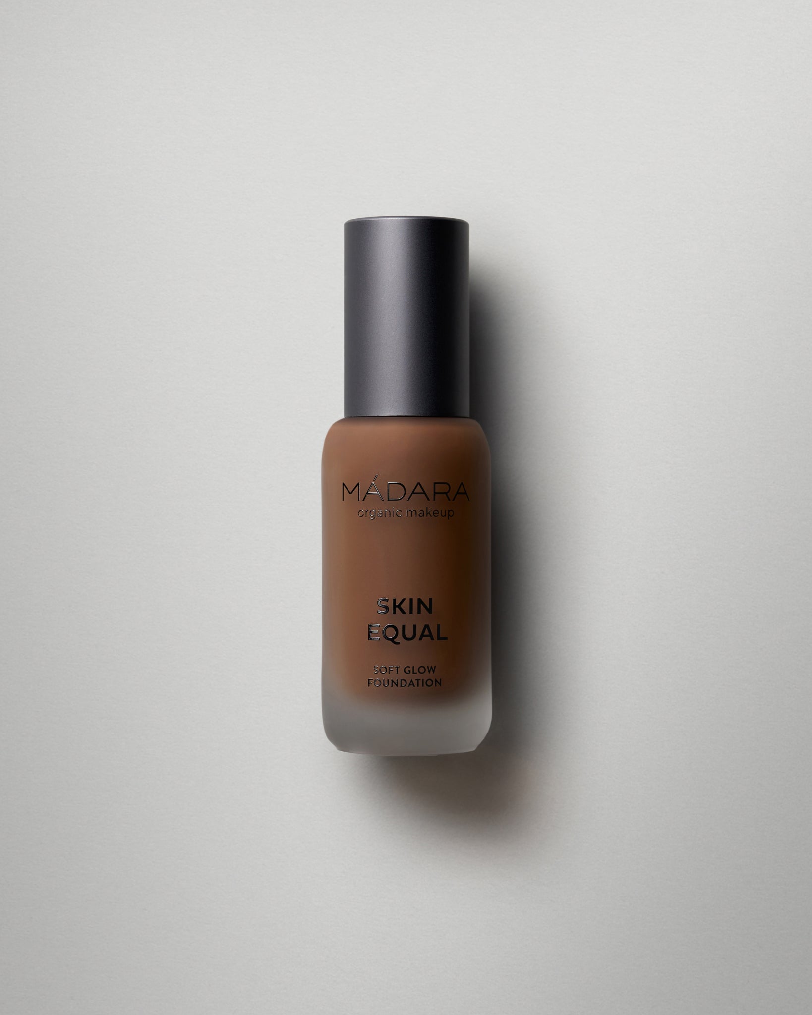 MÁDARA Organic Skincare soft glow foundation mocha A6069 foundation product photo on plain background.