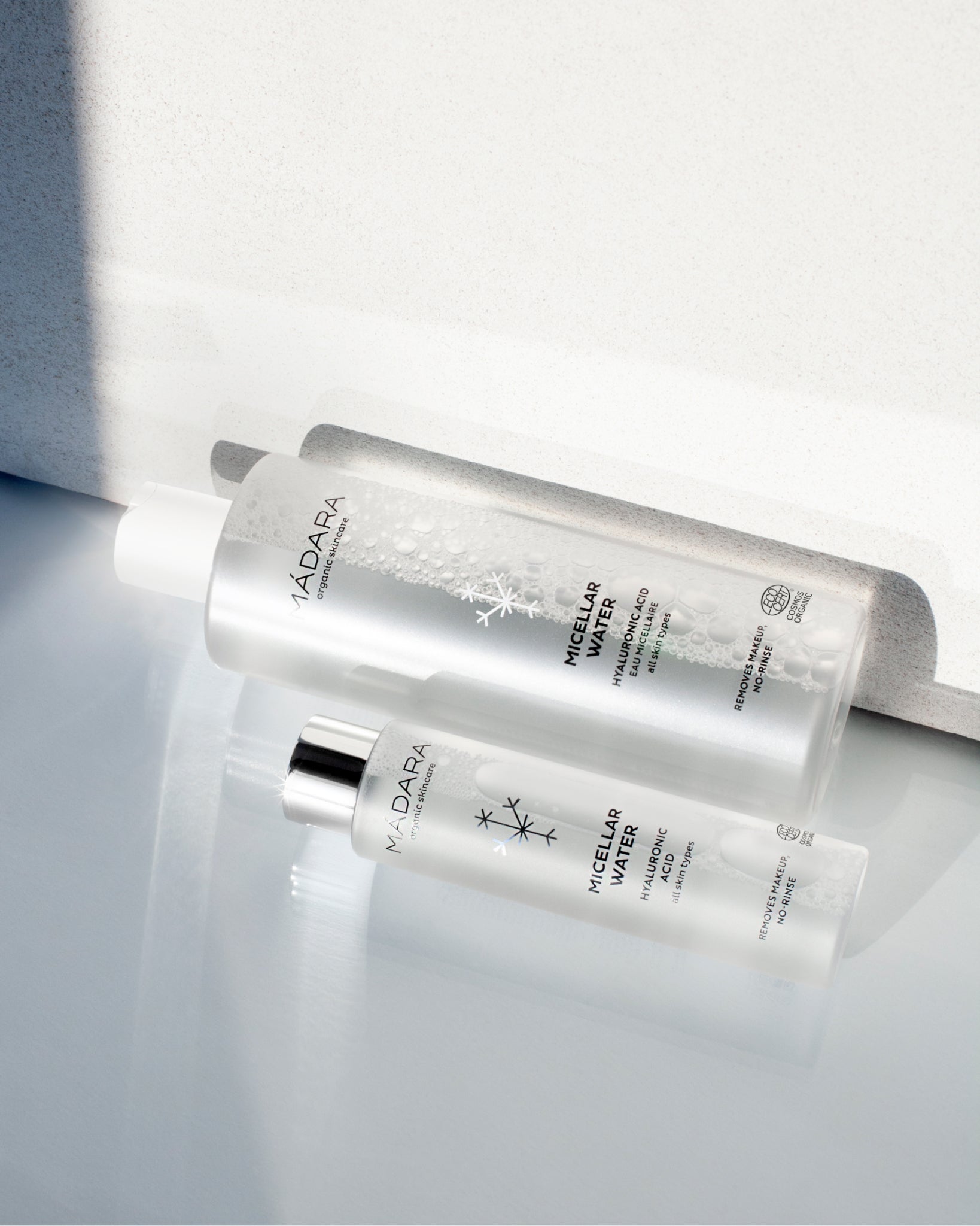 MÁDARA Organic Skincare no rinse micellar water A2041 product photo on plain background.