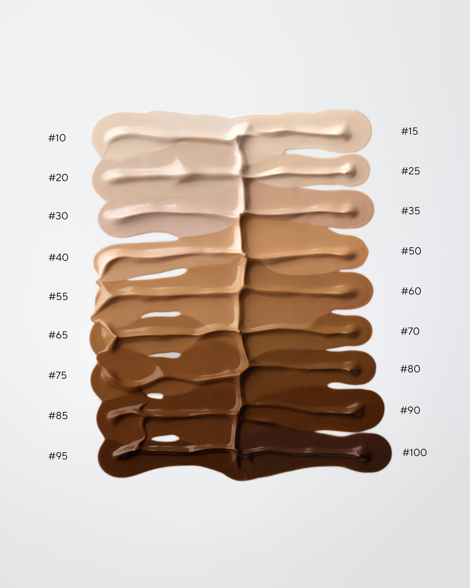 MÁDARA Organic Skincare skinonym foundation shades A6083 foundation product photo on plain background.